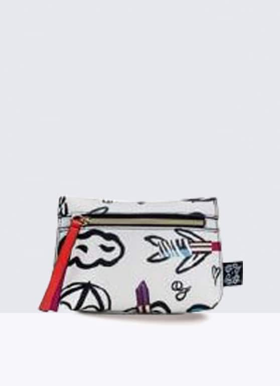 Lipstick and Parachute Pouch